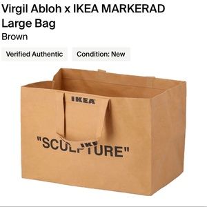 Virgil Abloh x IKEA MARKERAD Bag